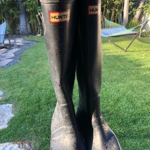 Women's Original Tall Rain Boots: Black